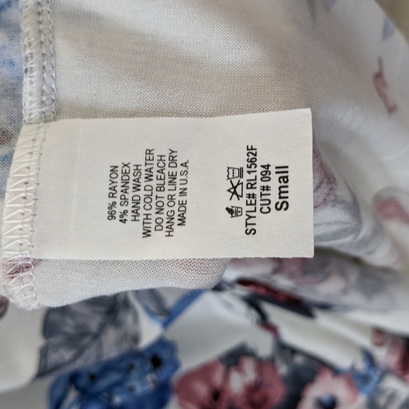 FLORAL OFF SHOULDER DRESS - Picture 7 of 7